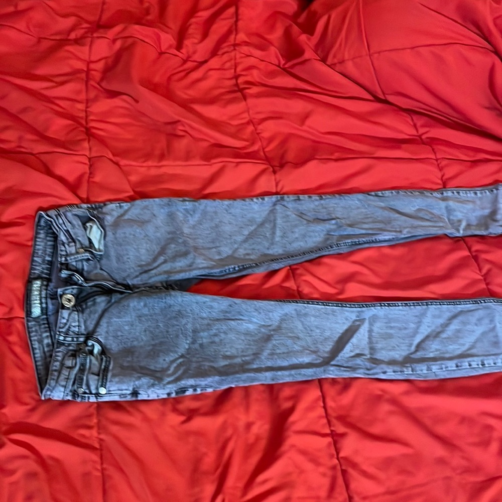 Vanilla Star Ultra Skinny Acid Wash Jeans
